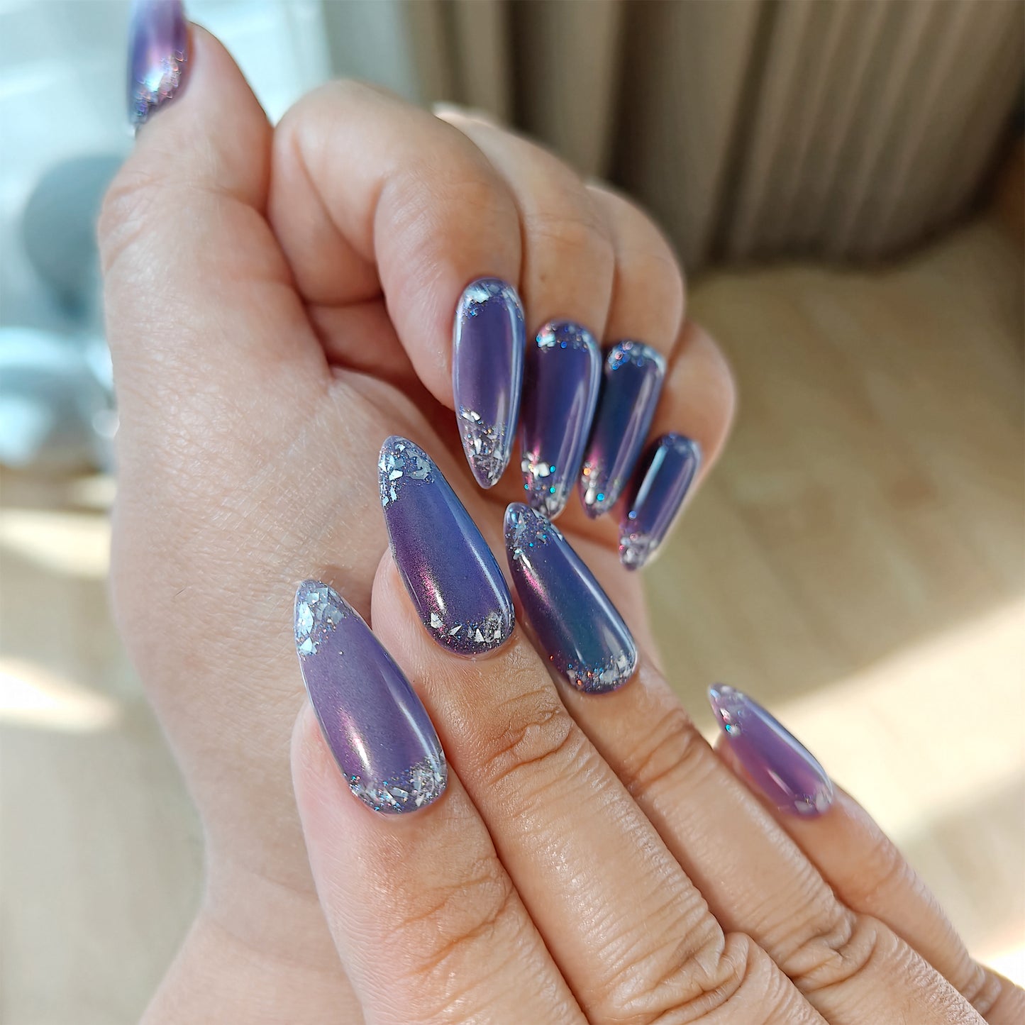 Gradient Color Cat Eye