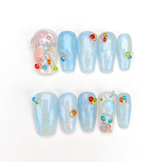 Jellyfish In The Sea